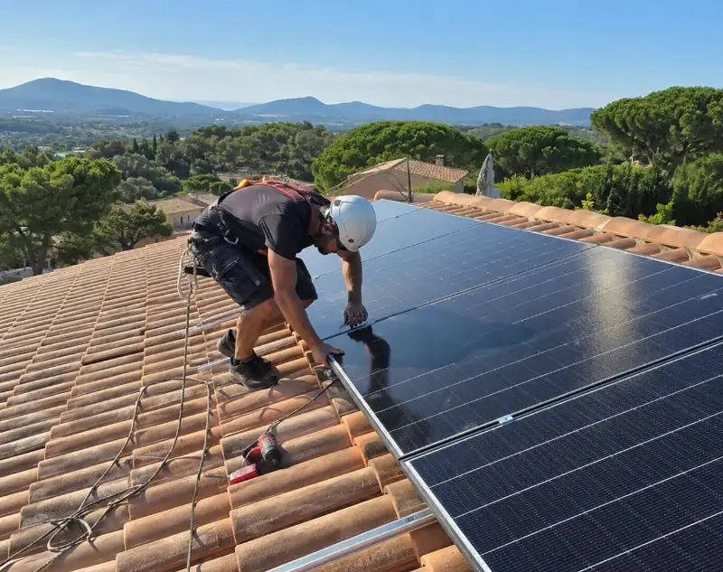 Installateur panneaux solaires Coux — pose photovoltaïque sur toiture